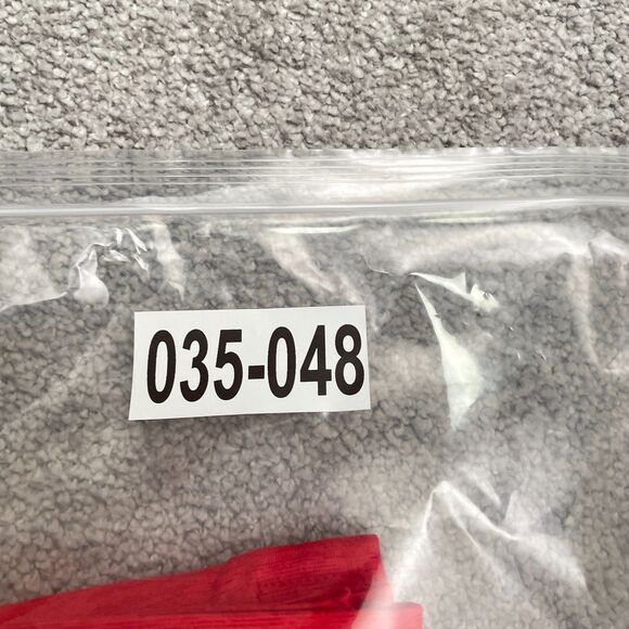 Box Seat University Of Wisconsin Badgers Polo Shirt Mens Medium Red Performance - Picture 11 of 11